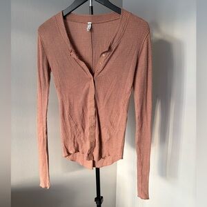 Free People Going Places Button-Down Top